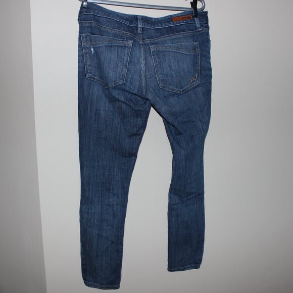 FREE WITH ANY PURCHASE❤️Express jeans leggings Stella low rise denim distressed - Picture 10 of 10